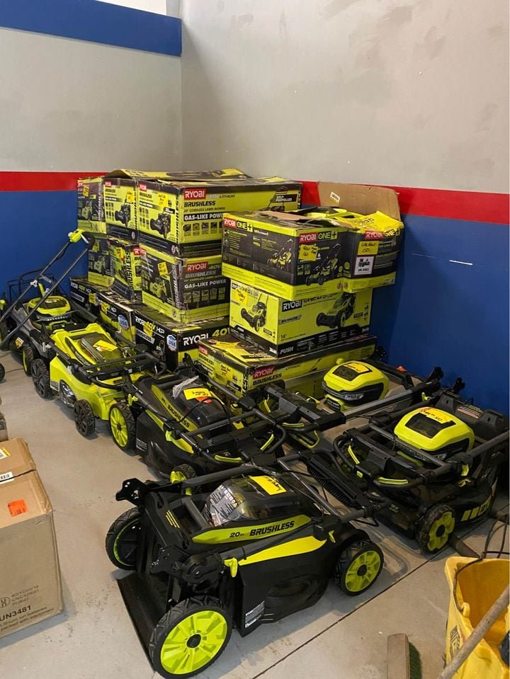 RYOBI 20 in. 40-Volt 6.0 Ah Lithium-Ion Battery Brushless Cordless Walk Behind Self-Propelled Lawn Mower with Charger Included