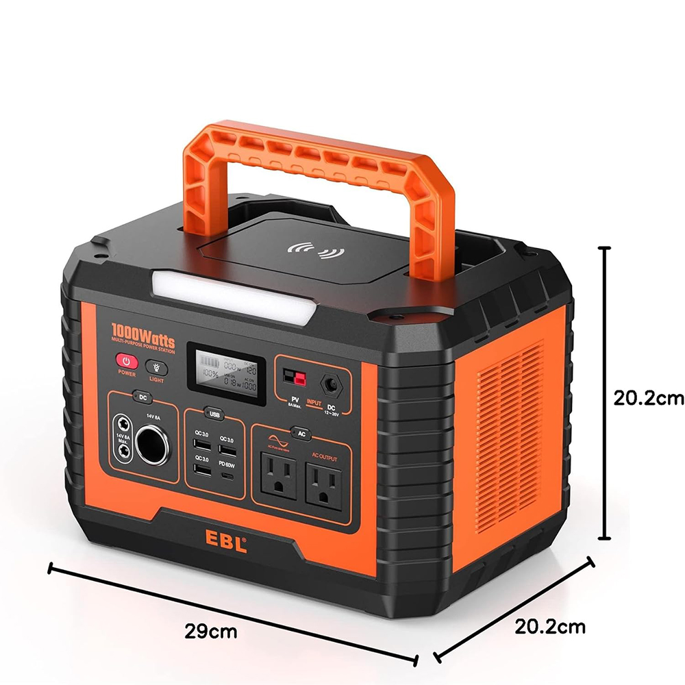 EBL 1000W Portable Power Station