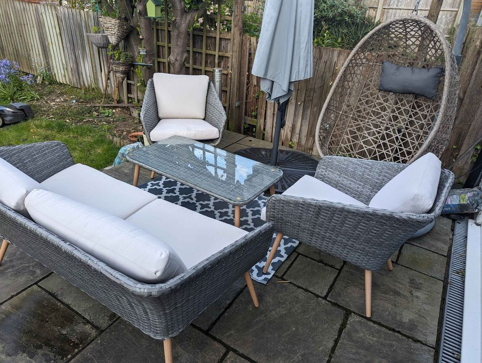 Kettler La Mode 3 Seat Sofa Set