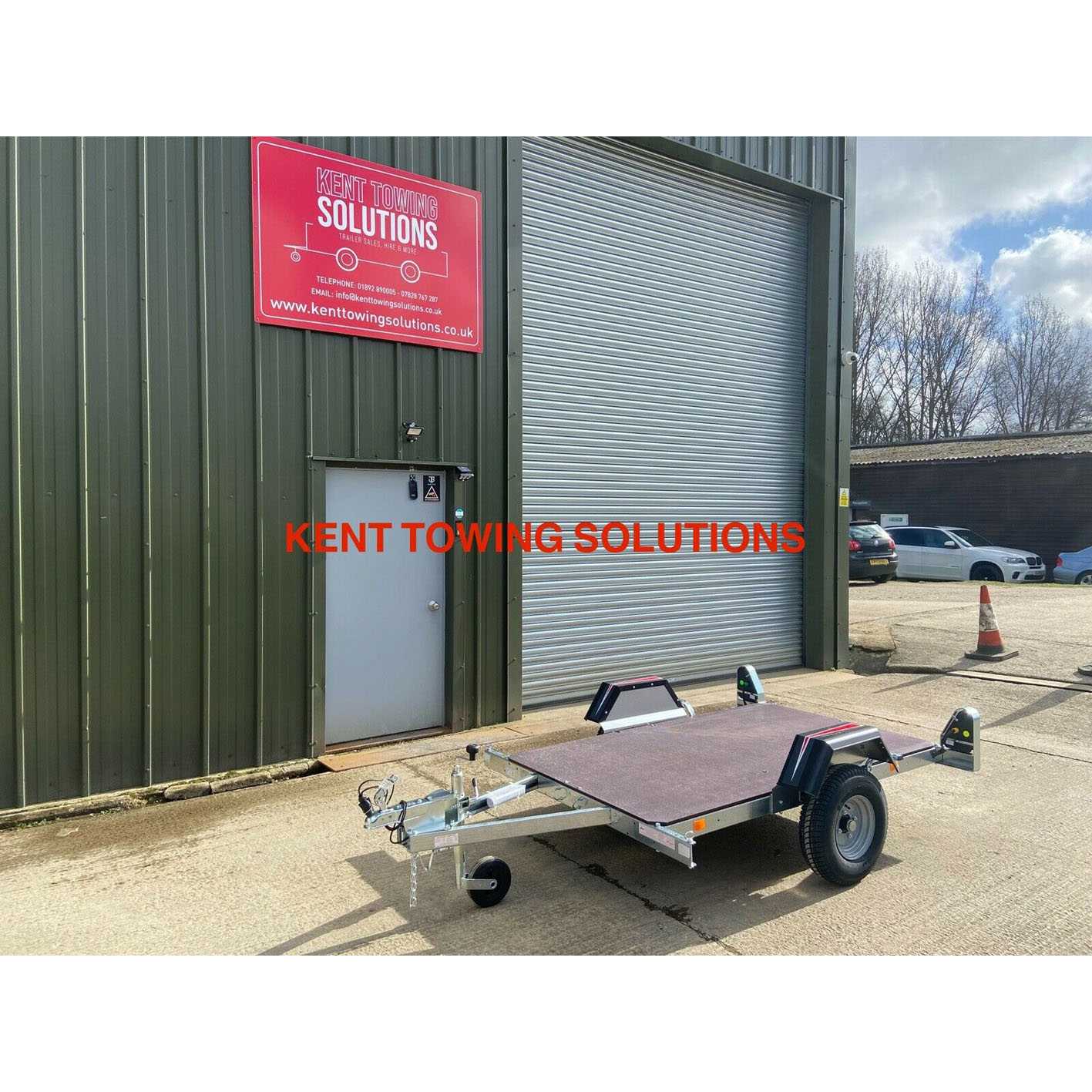 New Elder CH451 Trailer with Flat Floor ✅ Multipurpose Trailer + Wooden Floor