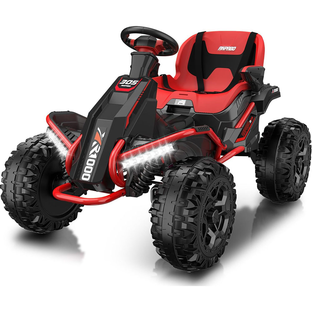 ANPABO 24V 4x4 Ride On Toy for Big Kids