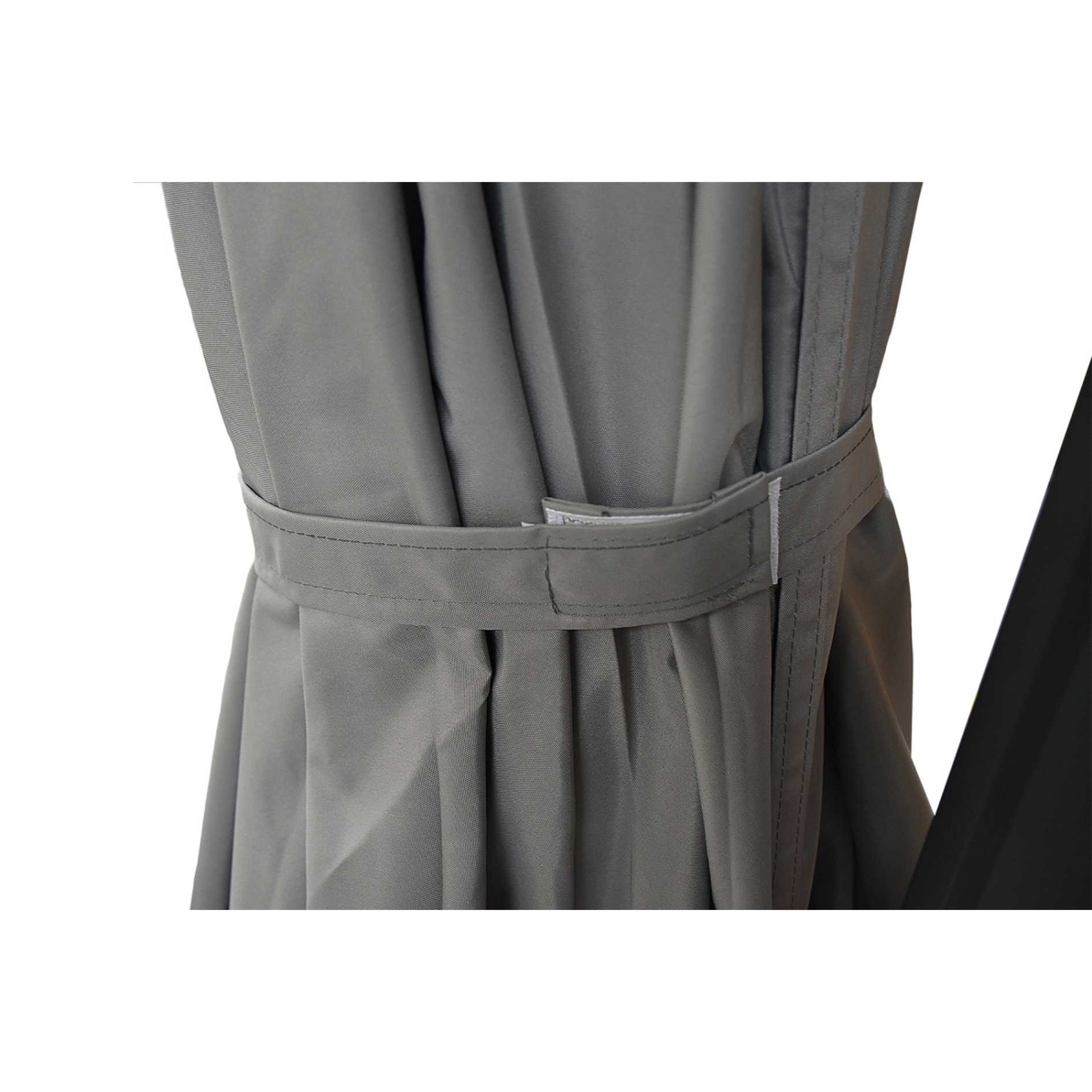 Grey 3m Square Rotating 360 Degree Cantilever Parasol