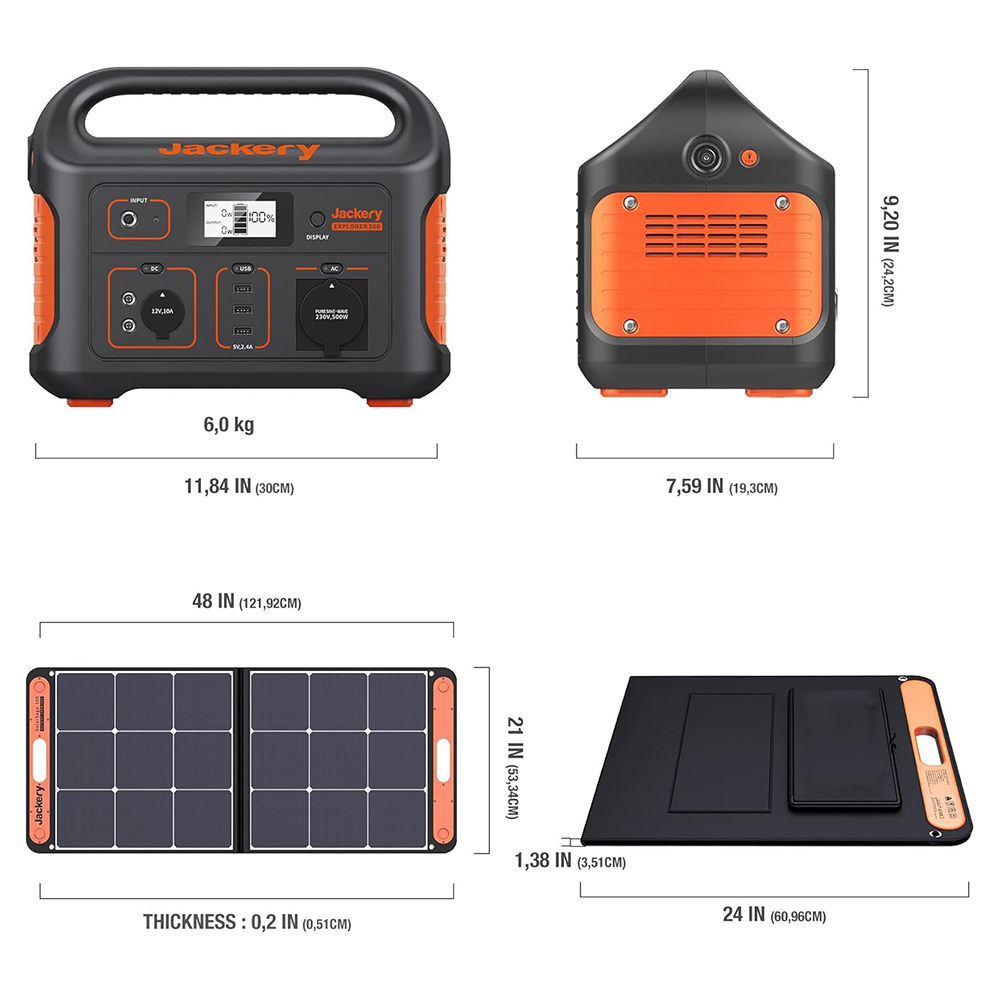 Jackery Solar Generator 500