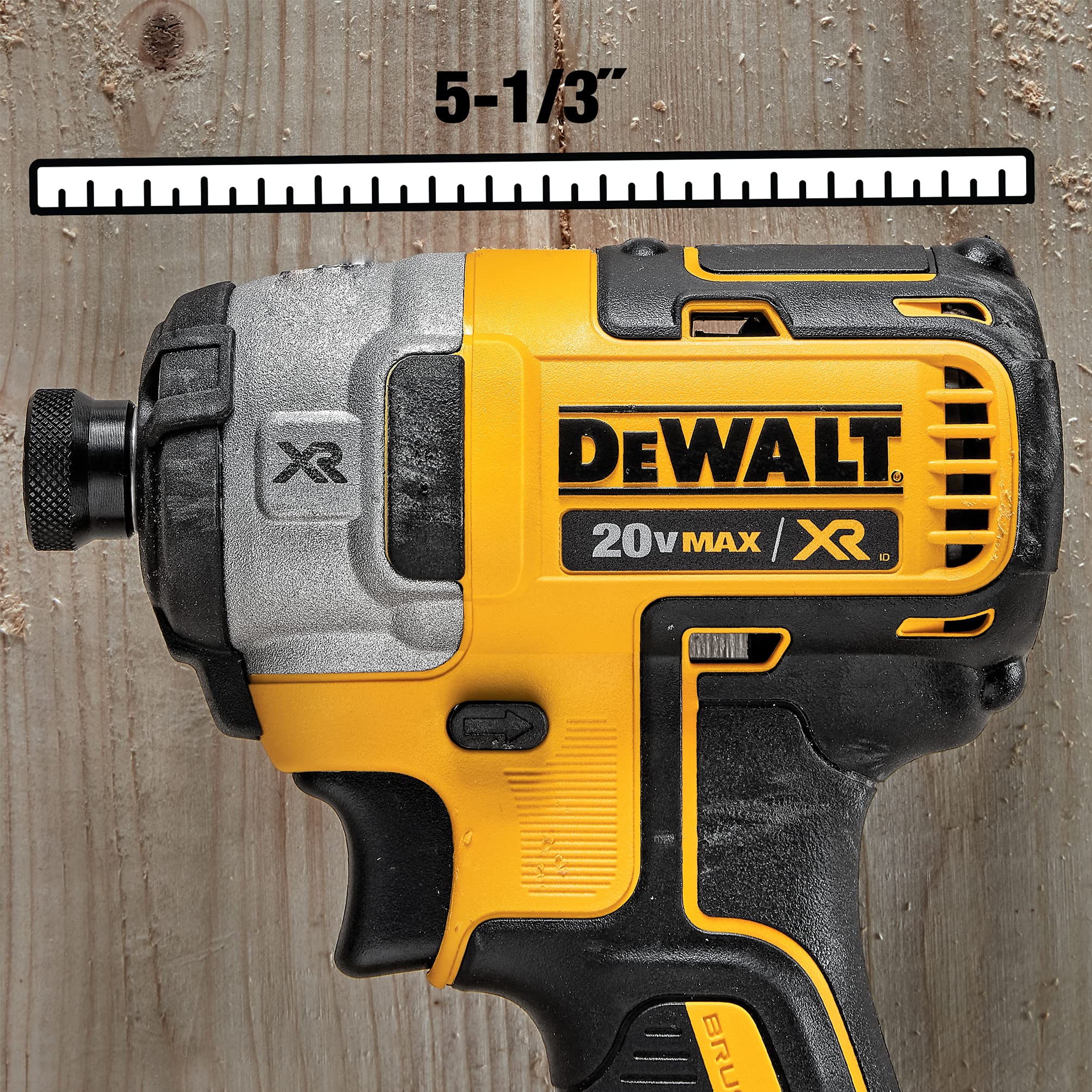DEWALT 20V MAX XR Brushless Impact Driver and Hammer Drill Combo Kit, Premium 4.0Ah, Cordless (DCK299M2)