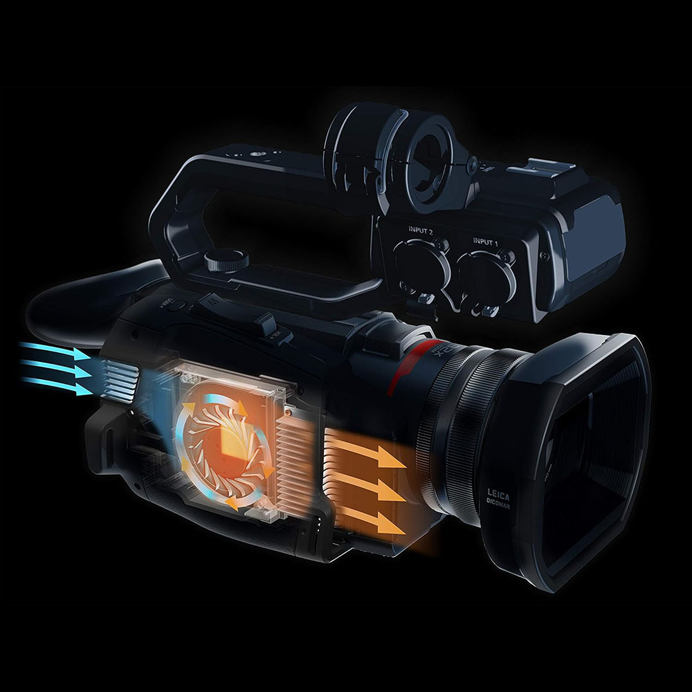 Panasonic HC-X2000E Lightest 4K Professional Camcorders