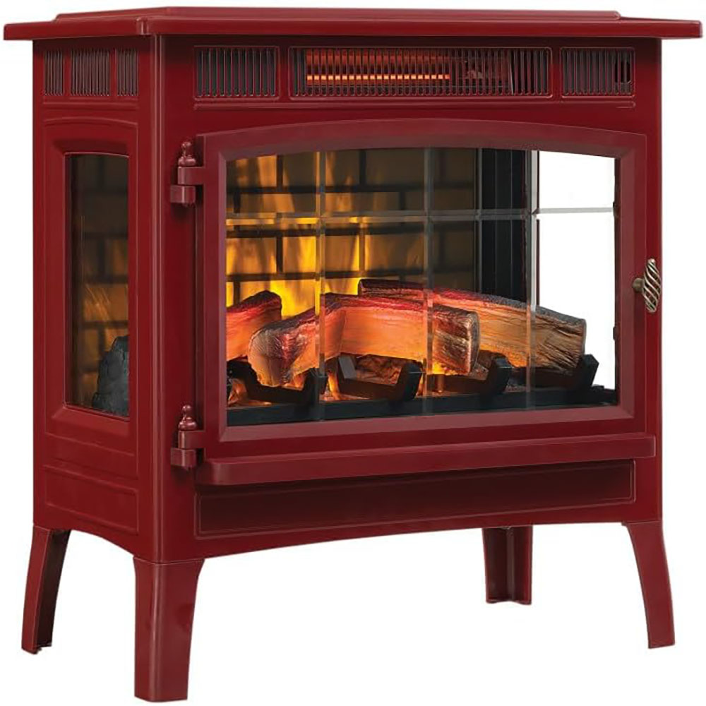 duraflame Freestanding Electric Fireplace Stove Heater with 3D Flame Effect