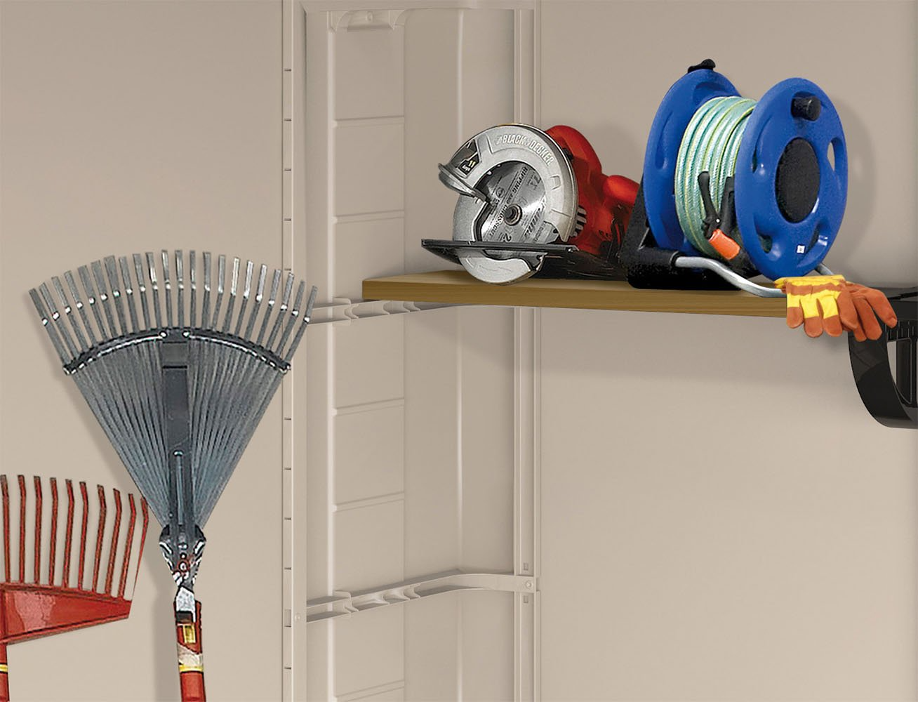 【Storage Shed】4x6 Outdoor Storage Shed, Store Patio Furniture, Garden tools, Bike accesories, Lawn Mowers